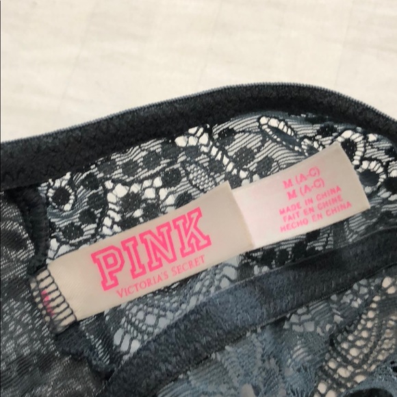 PINK High Neck Bralette - Picture 3 of 3